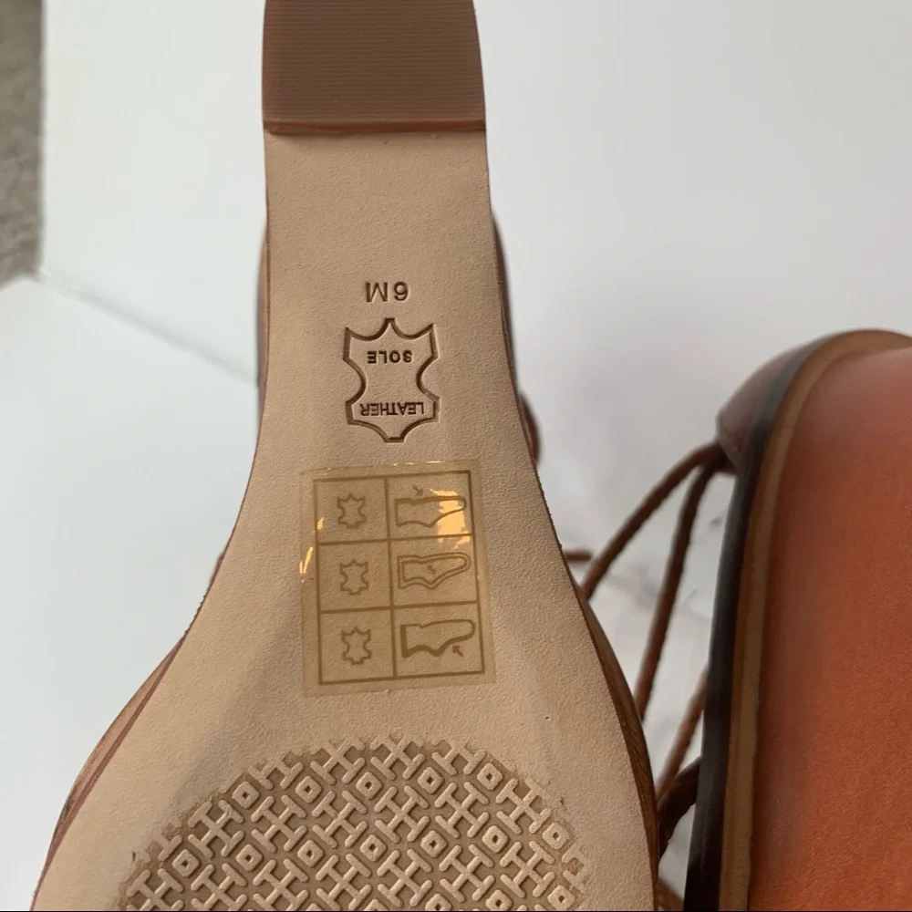 New without box Tory Burch Miller braided wedge sandals - Picture 6 of 8